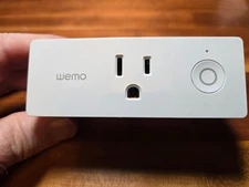 WeMo WiFi Enabled Mini Smart Plug - White (F7C063)