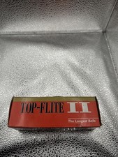 Vintage 1996 Top Flite II Golf Balls Brand New in Sleeve of 3 Balls