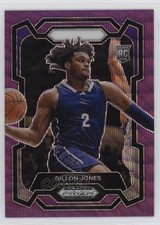 2024-25 Panini Prizm Draft Picks Purple Wave Prizm Dillon Jones #14 1oa8