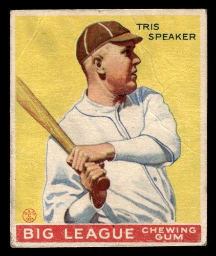 Tris Speaker #89 card