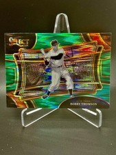 2024 Panini Select Baseball - Bobby Thompson Diamond Level Green