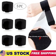 5PCS Adjustable Sports Wrist Band Brace Wrap Support Strap Carpal Tunnel Bandage