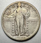 1918-S  STANDING LIBERTY QUARTER   NICE DETAIL  BETTER DATE  #1118