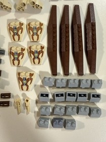 Lego Bionicle Life On Mars Excavation Searcher 7316 Replacement Parts (118 pcs)