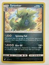 Pokemon TCG Tyranitar 85/181 Team Up Holo Rare Stage 2 170 HP English 2019 on eBay