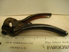 VINTAGE TAINTORS POSITIVE NO.7 SAW SET NEW YORK MADE IN USA REAL CLEAN PAT 1907