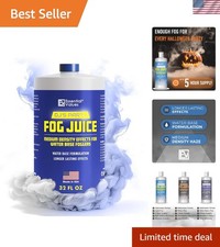 High Quality Fog Juice - 32 Fl Oz Water-Based Solution for 400-1500 Watt Foggers