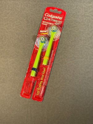 NEW Colgate Actibrush BUZZ Replacement Electric Toothbrush Heads Ex Soft (1153)
