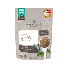 Poudre De Chia Bio 8 Oz Par Navitas Organics