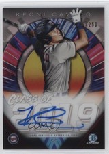2019 Bowman Draft Chrome Class of 2019 209/250 Keoni Cavaco #C19A-KC Auto uk2