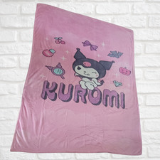 KUROMI BY SANRIO TWIN BLANKET 60in x 80in BAD KUROMI Super Soft