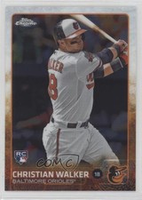 2015 Topps Chrome Christian Walker #192 0b3