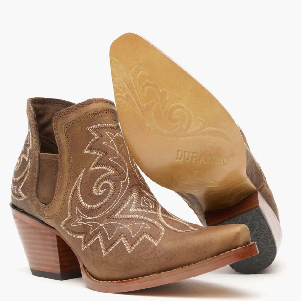 Botín para mujer Crush™ by Durango® café marrón moda occidental Foto 2 de 4