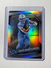David Montgomery 2025 Panini Prizm Silver Prizm Detroit Lions