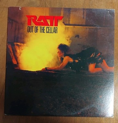 Ratt - Out Of The Cellar. Vinyl L.P 1984. U.S. Pressing. EX/VG