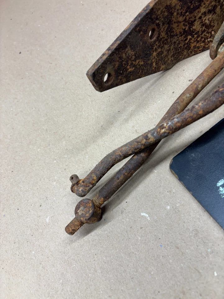 HURST PALANCA DE CAMBIOS 4 VELOCIDADES ÁSPERA FORMA USADA SAGINAW MUNCIE MONTAJE C10 K5 CAMARO NOV Foto 2 de 4