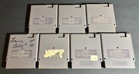 Vtg 1980s NES Nintendo WEREWOLF FRIDAY THE 13TH 1943 Original Game LOT of 7