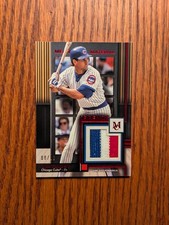 2024 Topps Museum Collection Meaningful Material Relic Legend Ryne Sandberg /10