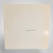 The Beatles White Album Double LP Vinyl Record 1968 Capitol SWBO-101 Poster