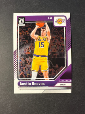 2024-25 Panini Donruss Optic #140 Austin Reaves Los Angeles Lakers