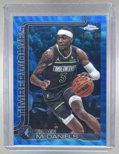 2025 Topps Jaden McDaniels Base (Raw)