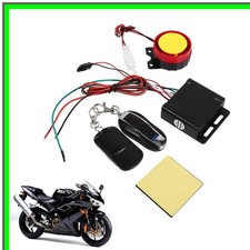 SecureRide 12V Motorcycle Alarm with Remote Control and Engine Start