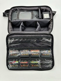 Atari Lynx Original Model Handheld Console Working with Travel Case & 8 Games