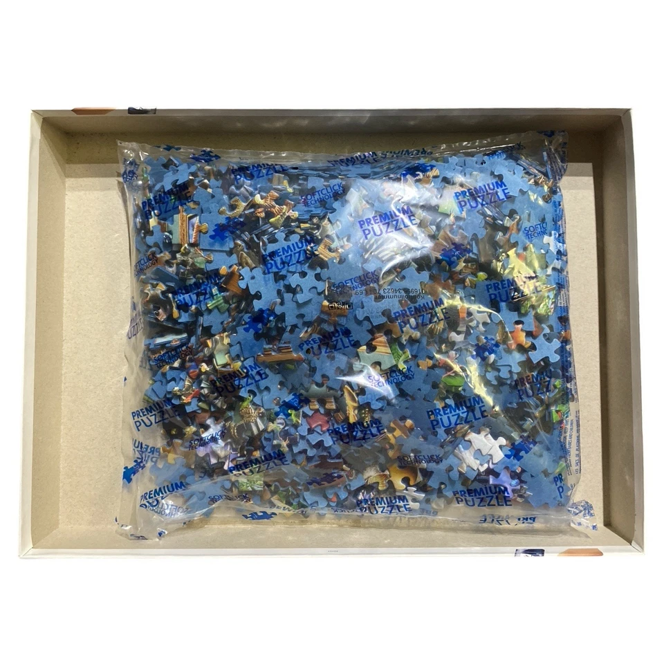 Ravensburger 1000 Piece Puzzle Chaos In Der Galerie Museum Complete Sealed Pcs - image 3 of 4