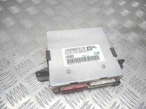 OPEL VECTRA B 36 Motorsteuergerät ECU 16202319 1.60 Petrol 74kw 1998 31379371
