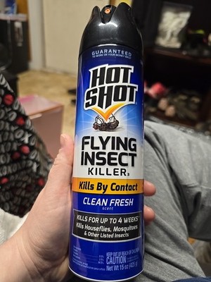 15 oz. Flying Insect Killer Aerosol Spray Clean Fresh Scent