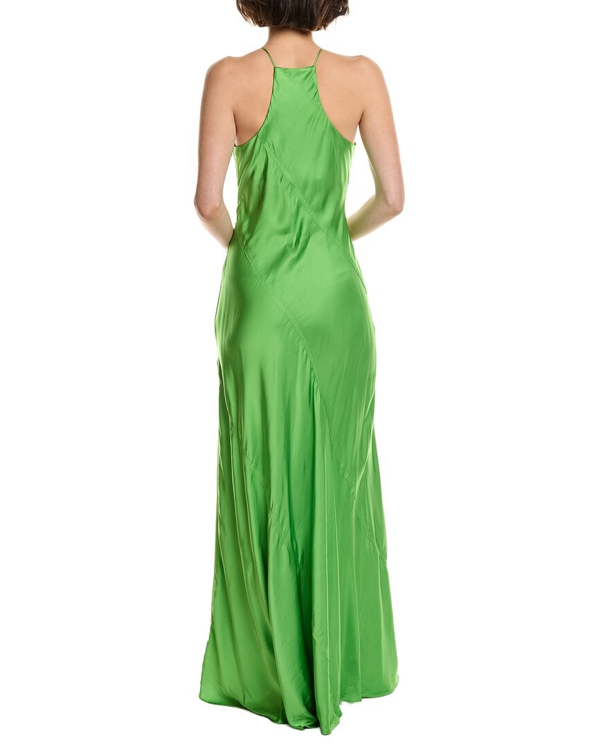 alc dress Square Neck Wide Straps Backless Shimmering Sequin Party Maxi Dresses-Silver Silver-S main image 0
