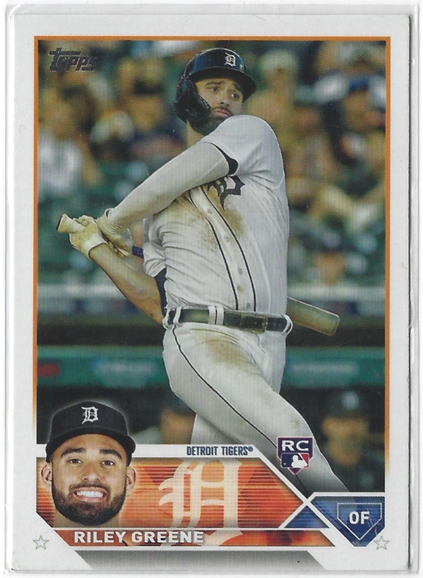 2023 Topps Series 1 - Riley Greene #31 (RC) Tigers