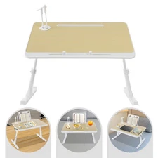 Adjustable Laptop Table Stand Lap Tray Sofa Bed Notebook Computer Foldable Desk