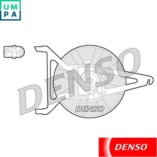 FAN RADIATOR DER21020 FOR CITROËN SAXO PEUGEOT 106/Van/II/Hatchback 205 1.6L AX