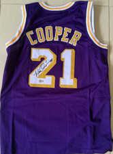 MICHAEL COOPER (21) Signed LA Lakers NBA Jersey - Authenticated