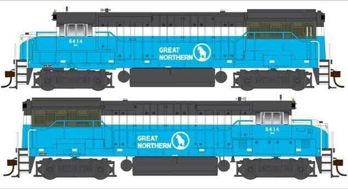 Bowser Escala HO ~ Nuevo ~ Burlington Northern U25B BN #5408 ~ Sonido DCC ~ 25126 | Zustand: New