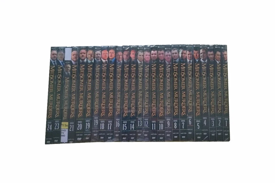 Midsomer Murders Complete Series Season 1-24 DVD New & Sealed - Image 2 of 2