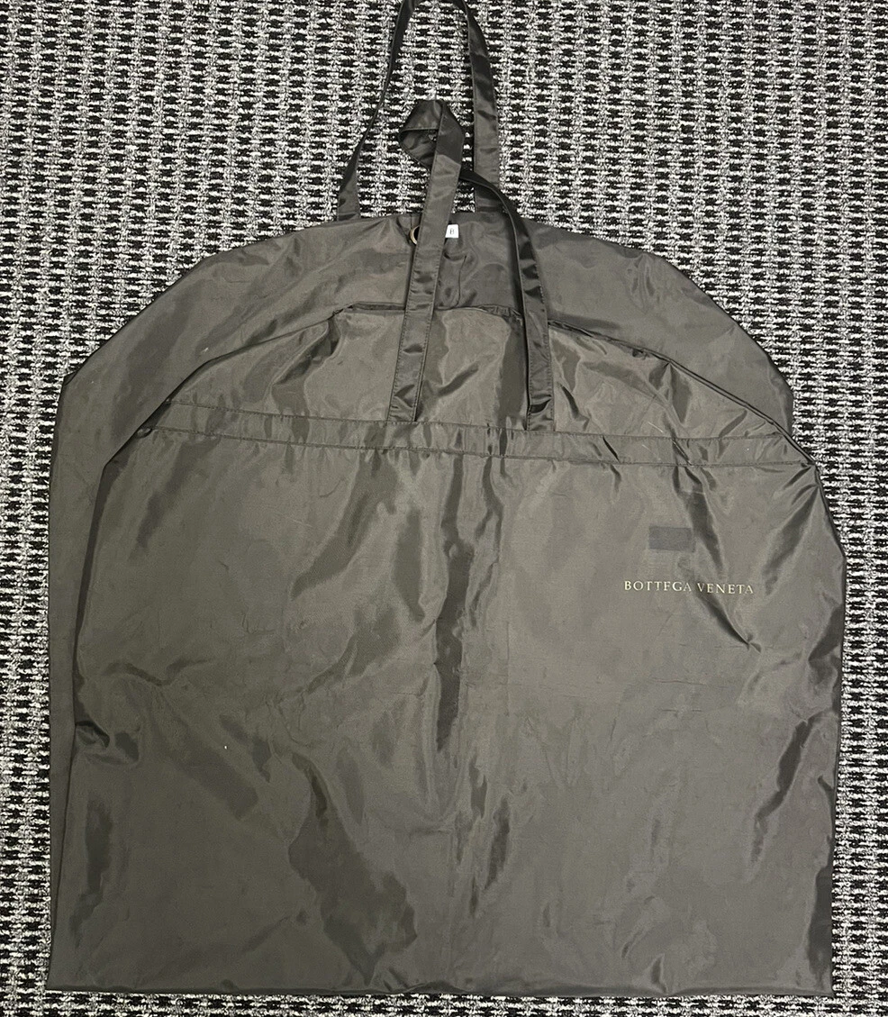 Borsa per indumento BOTTEGA VENETA ""B"" cappotto abito 58""LX 28 5""W marrone resistente