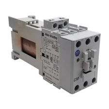 Allen Bradley 100-C30ZJ00 Contactor, 3-Pole, 30A, 600VAC, 24VDC Coil, DIN Rail