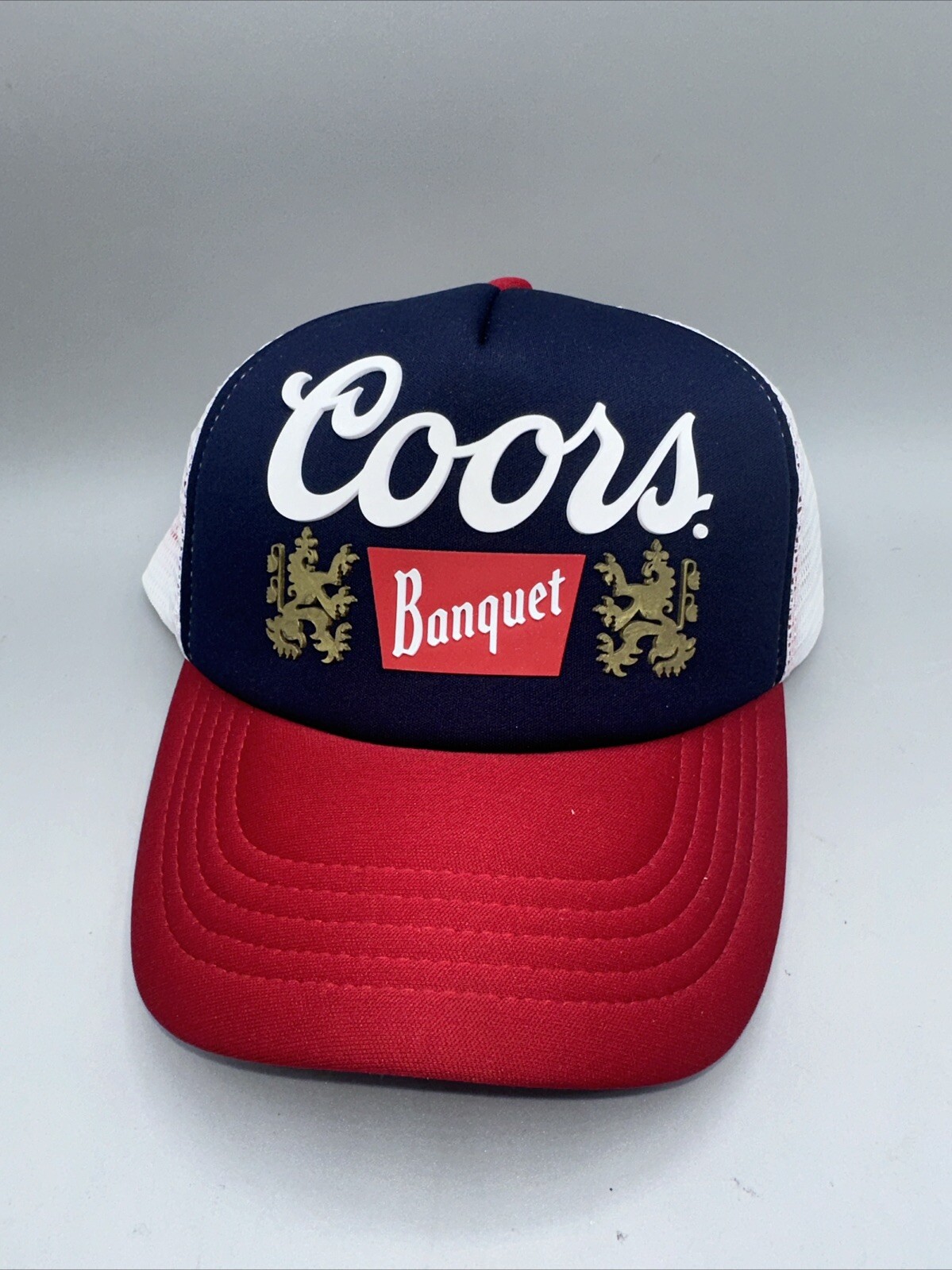 NWT COORS BANQUET RIPTIDE VALIN AMERICAN NEEDLE TRUCKER SNAP