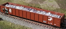F&N Hobbies 81210 HO Scale Scrap Aluminum Load for Athearn/MDC 52' Mill Gondola