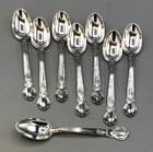 Chantilly by Gorham Sterling Silver set of 8 Demitasse Spoons 4"