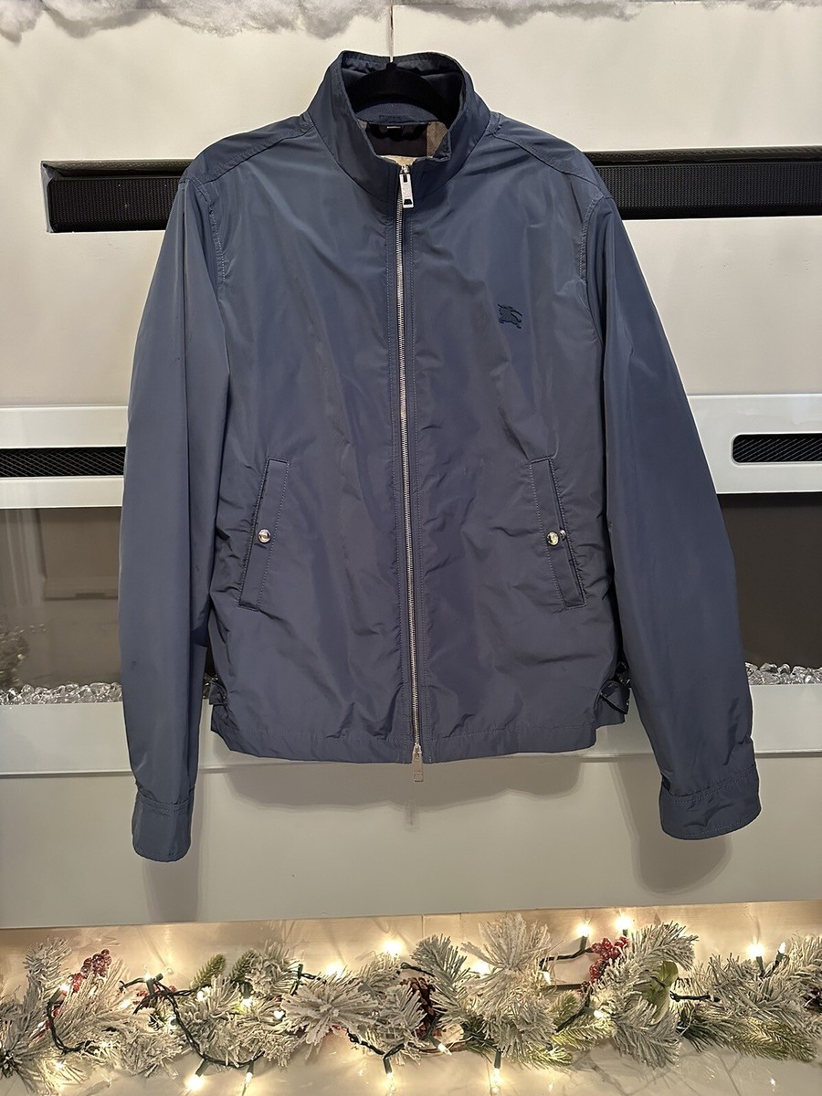 Burberry mens bomber jacket Blue, XXL | eBay