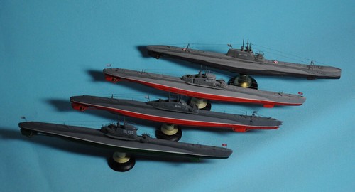 1/400 SHCH-311 Russian Submarine MSD Micro Scale Design 4006 Plastic model kit - Picture 10 of 12
