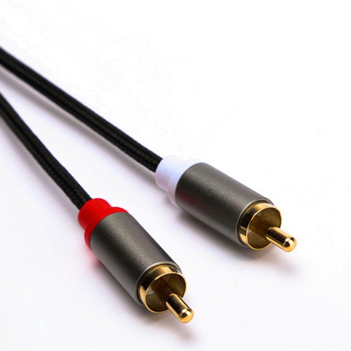 Audio Aux Cable Clear Sound Effect Audio Transfer 3.5mm/type-c to Double Lotus - Afbeelding 7 van 12