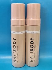  LOT OF 2  BALI BODY   DARK   SELF TANNING MOUSSE - 6.7 fl oz / 200 mL