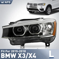 HID/Xenon Headlight For 2015 2016 2017 2018 BMW X3 X4 w/ AFS Projector Driver