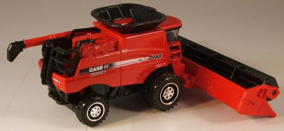 MATCHBOX Real Working Rigs #RW013 Case I-H Combine Harvester, 2010 issue (LOOSE) - Image 2 of 4
