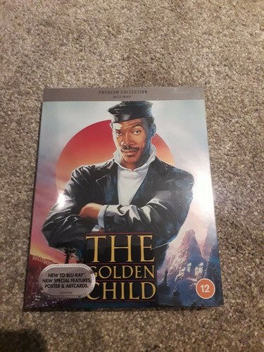 THE GOLDEN CHILD ( EDDIE MURPHY ) PREMIUM COLLECTION BLURAY SEALED POSTER +ARTC