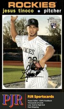 Jesus Tinoco 2020 Topps Heritage #628 Colorado Rockies 35% Off 4+
